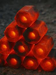 Hexagonal Briquettes — coconut shell charcoal briquettes for BBQ / Grilling